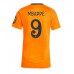Real Madrid Kylian Mbappe #9 Borte Drakt Dame 2024-25 Kortermet